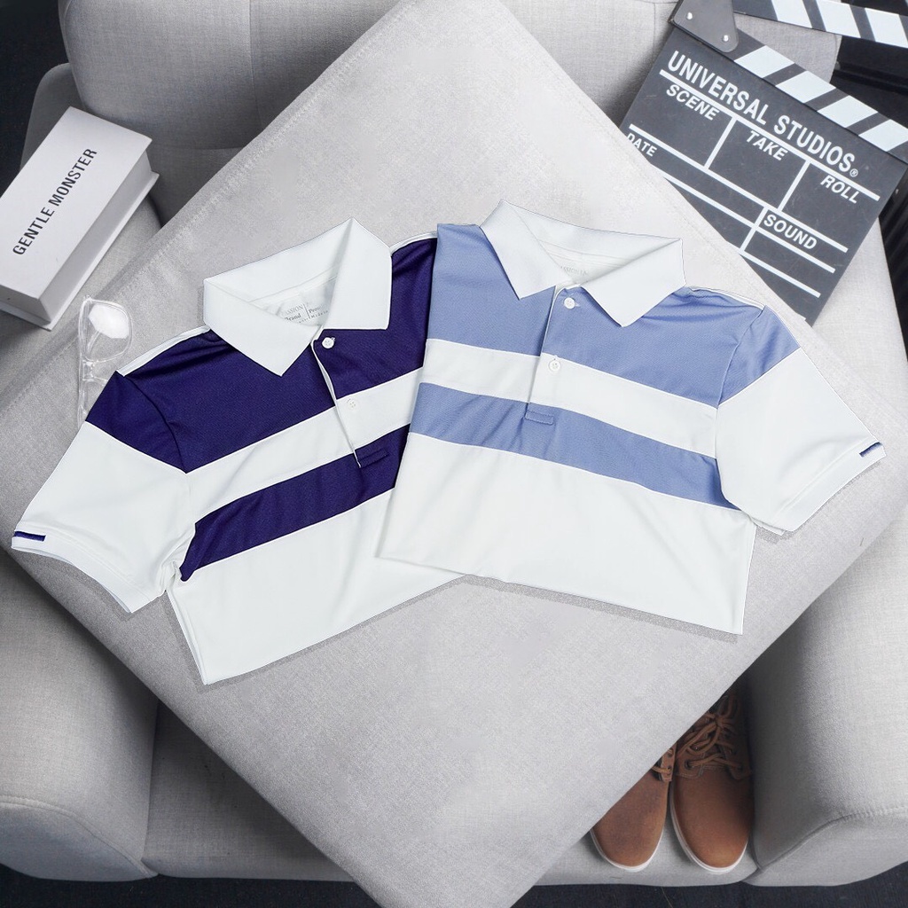 Áo thun nam POLO trơn vải cá sấu cao cấp ngắn tay - POLO PASS MIX