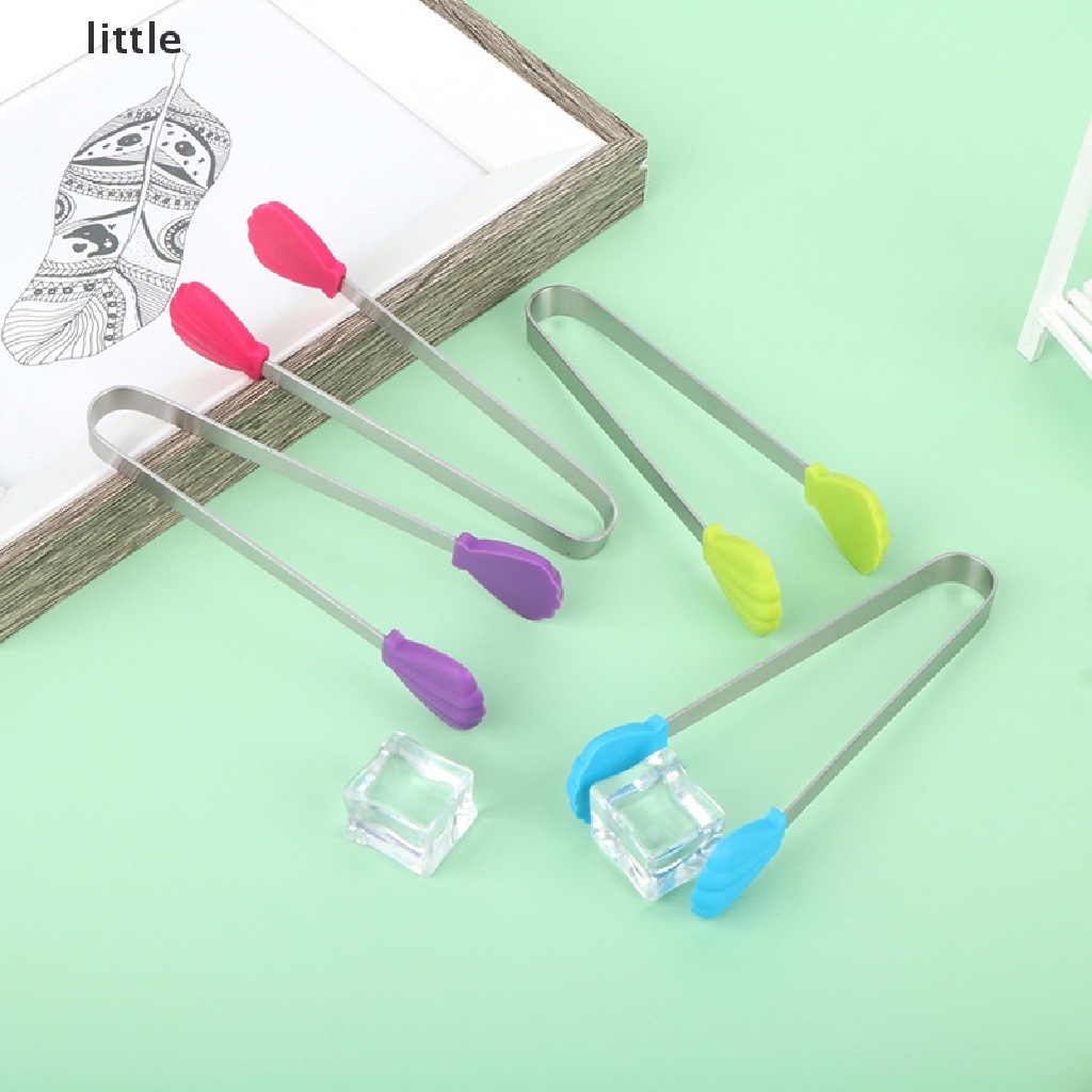 Kẹp Gắp Thức Ăn Bằng Silicone Chống Trượt Bằng Thép Không Gỉ