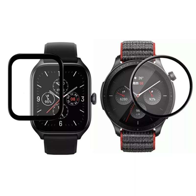 Miếng dán cường lực 3D Huami Amazfit GTR4 / GTS4 ( không phải kính)