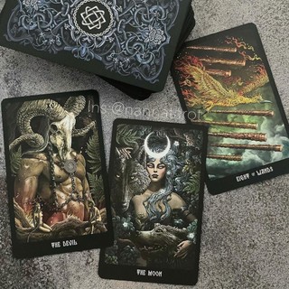 Bài Slavic Legends Tarot Black Edition