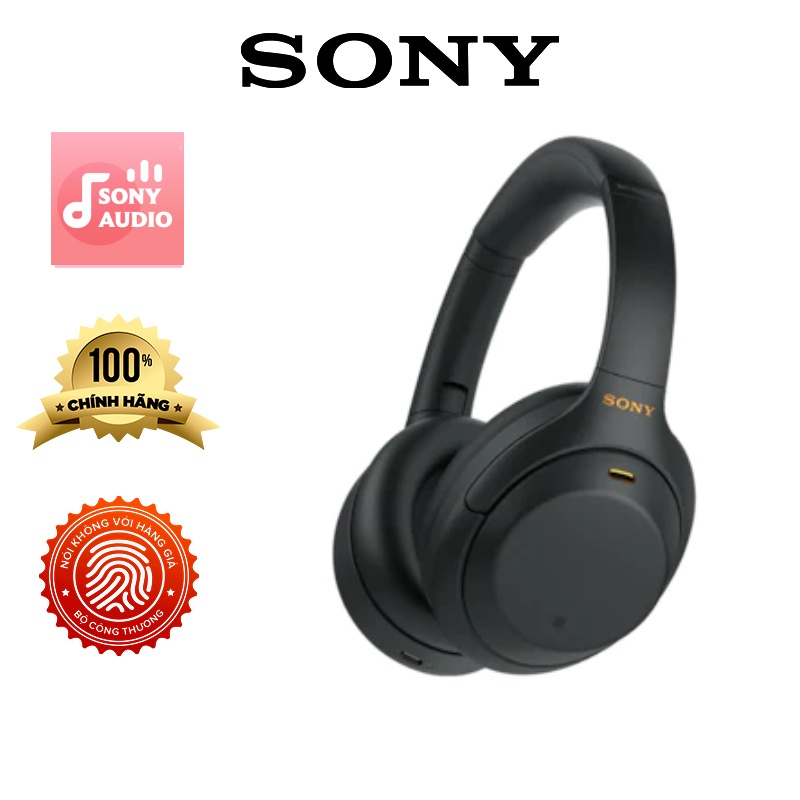 Tai nghe SONY WH-1000XM4 không dây chống ồn chủ động 2 màu đen trắng- Bảo hành 12 tháng chính hãng