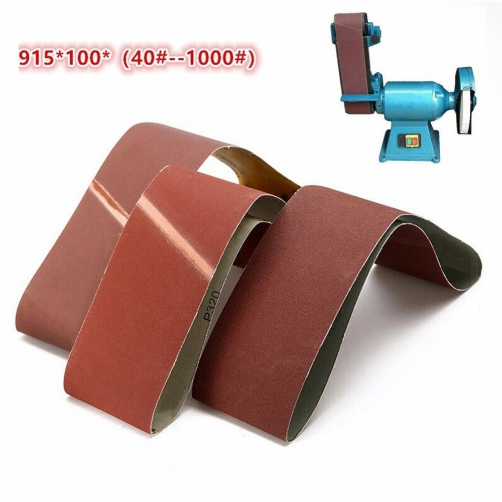 Dây Đai Chà Nhám 100X915mm 1 Cái 40-1000 Grit Cao Cấp