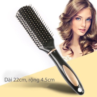 Lược Tròn Đen Bản Lớn LT3