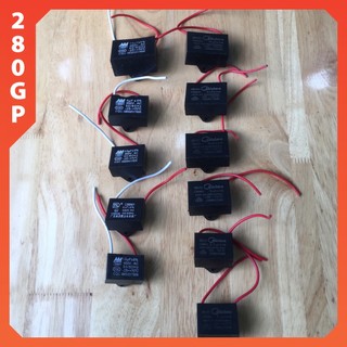 Tụ khởi động Quạt, động cơ điện Midea 1.5uf , 2uf , 2.5 uf , 8uf - 10uf