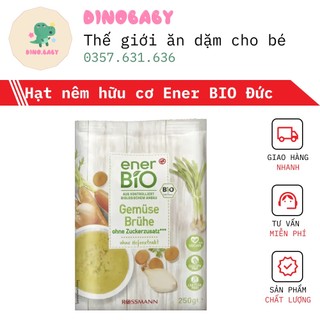 Hạt nêm hữu cơ ener bio rossmann đức cho bé từ 8m 250g- hàng air nội địa đức