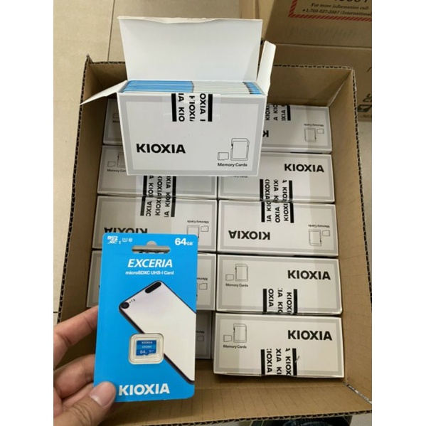 Thẻ Nhớ Kioxia (Toshiba) Micro SD 64GB| 32GB C10 UHS-I 100MB/s - Chính Hãng.