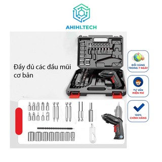 Máy bắn vít cầm tay mini 2 chiều có dây sạc USB, máy bắn vít mini nhỏ gọn