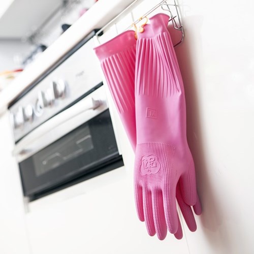 Bộ 6 Đôi Găng Tay Cao Su Hàn Quốc Có Móc Nhiều Kích Cỡ Thương Hiệu BEIGL