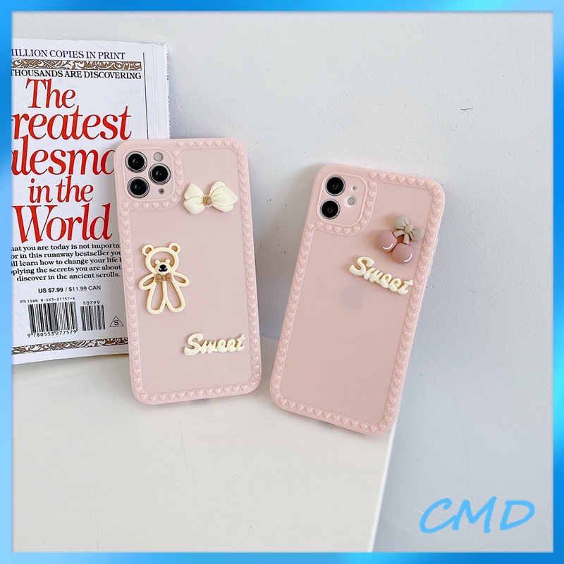 Ốp Điện Thoại Hình Gấu Cho iphone 6/6plus/6s/6splus/7/7plus/8/8plus/X/XS/XR/XSMAX/11/12/13/pro/max/plus/promax/-053