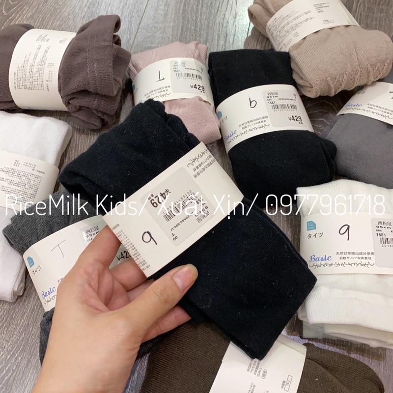 QUẦN LEGGING LEN cho bé xuất Nhật dư xịn