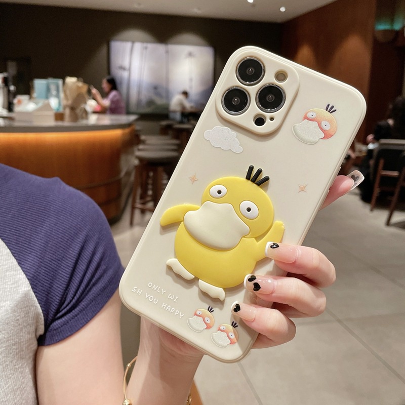 Ốp Điện Thoại Mềm Hình Vịt Dễ Thương Cho Samsung A12 A13 A23 A32 A52 A53 A33 A20 A50 S A30 S A22 5G A21S A71 A51