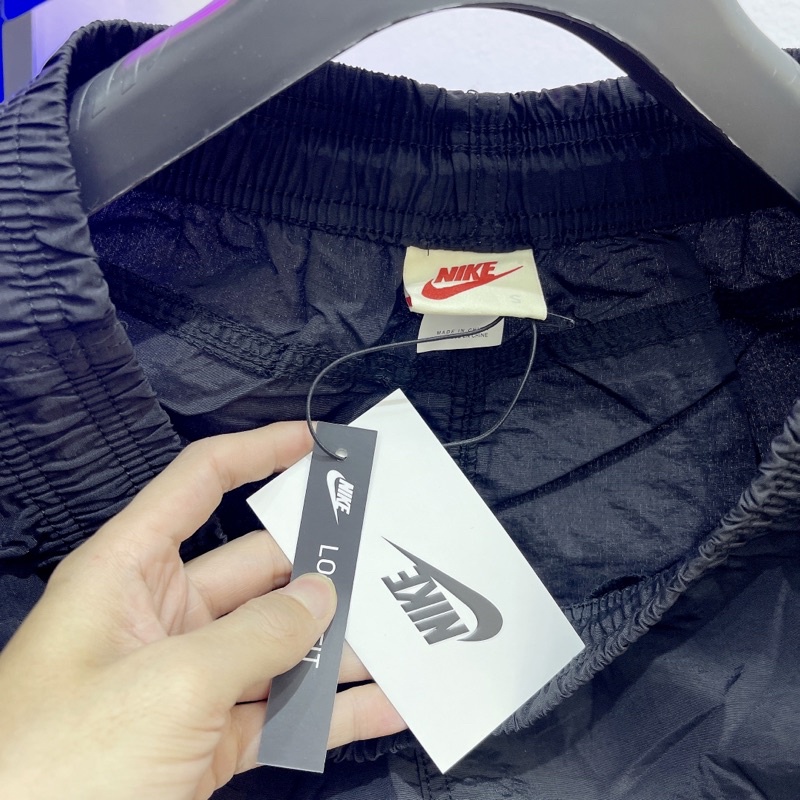 ⚡️[Hight Quality] - Quần Stussy x N.l.K.E Water Pants , Quần gió dài Stussy full tag túi
