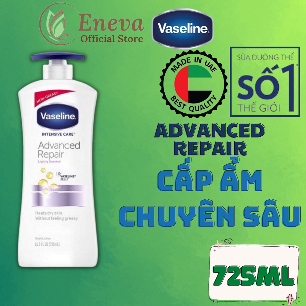 Dưỡng Thể Vaseline Dưỡng Trắng Da Chính Hãng , Vaseline Dưỡng Thể Trắng Da Mỹ 725ml Healthy Bright Chính Hãng