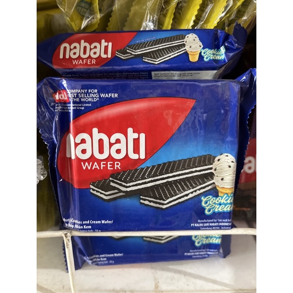 HOT LIKE LỐC 10 GÓI BÁNH NABATI 17g x 10 gói