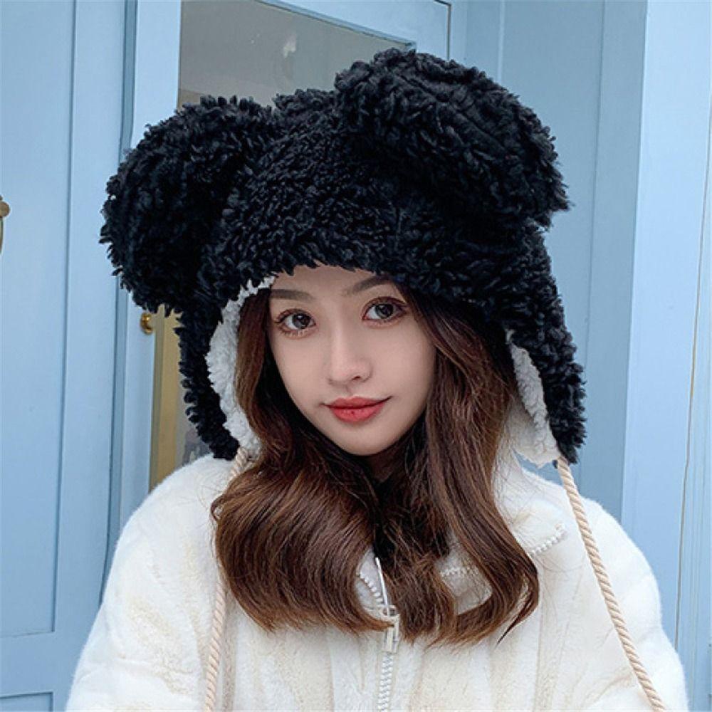 Mũ Che Tai Giữ Ấm Chống Gió Thời Trang Mùa Đông