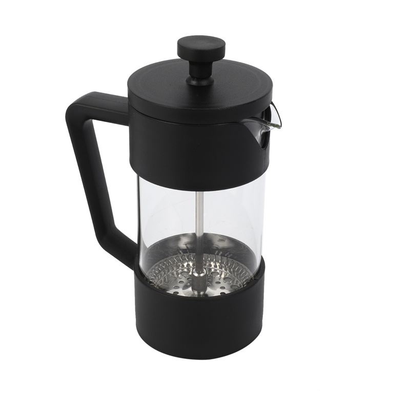 Máy Pha Cà Phê Kiểu Pháp 12Oz Dày Dặn Không Gỉ Và Máy Rửa Chén Màu Đen
