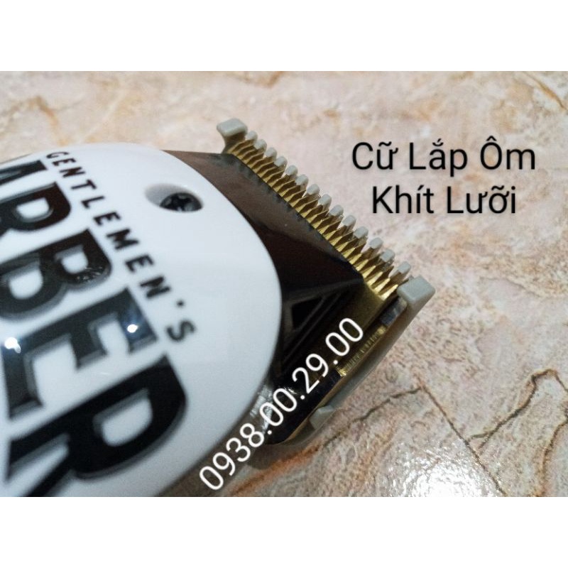 Cữ Tông Đơ Cắt Tóc Kemei Loại Tốt, Bộ 3 Cữ Nhựa 1.5mm, 3mm Và 4.5mm Cho Tông Đơ Fade.