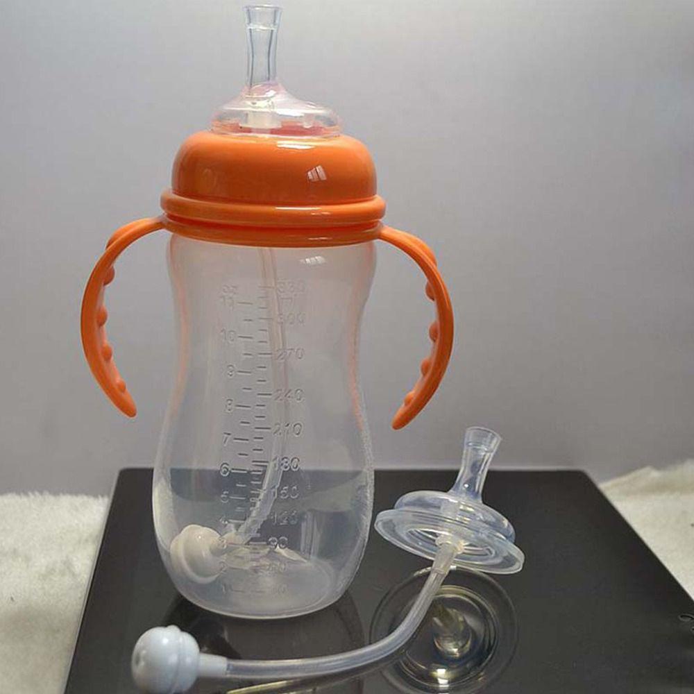Bộ 3 Ống Hút Silicone Miệng Rộng Cho Bé Uống Sữa