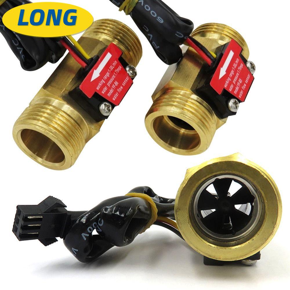Cảm Biến Lưu Lượng Nước Chất Liệu Đồng Thau 1-30L / Phút