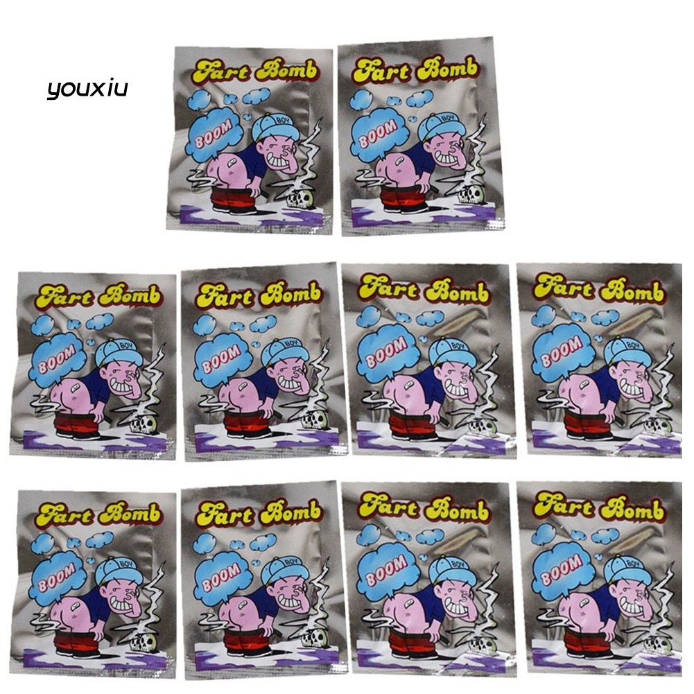 Set 10 Bịch Bom Thối Dùng Làm Trò Đùa Khăm
