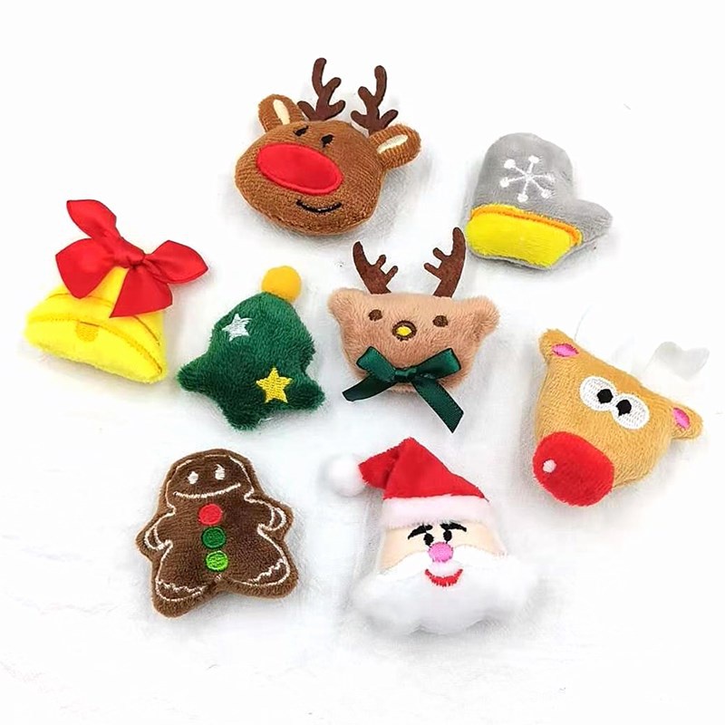 Cài Áo Hình Vớ Giáng Sinh Hoạt Hình Dễ Thương