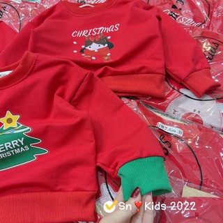 Áo đỏ đón noel cho bé (10-30kg)