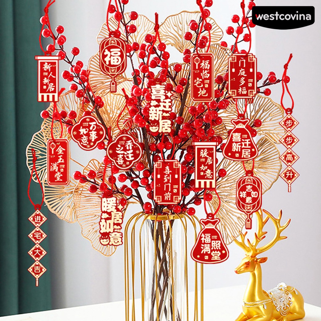 [Hot]☃1 Set Dây Đeo Trang Trí Năm Mới Bắt Mắt