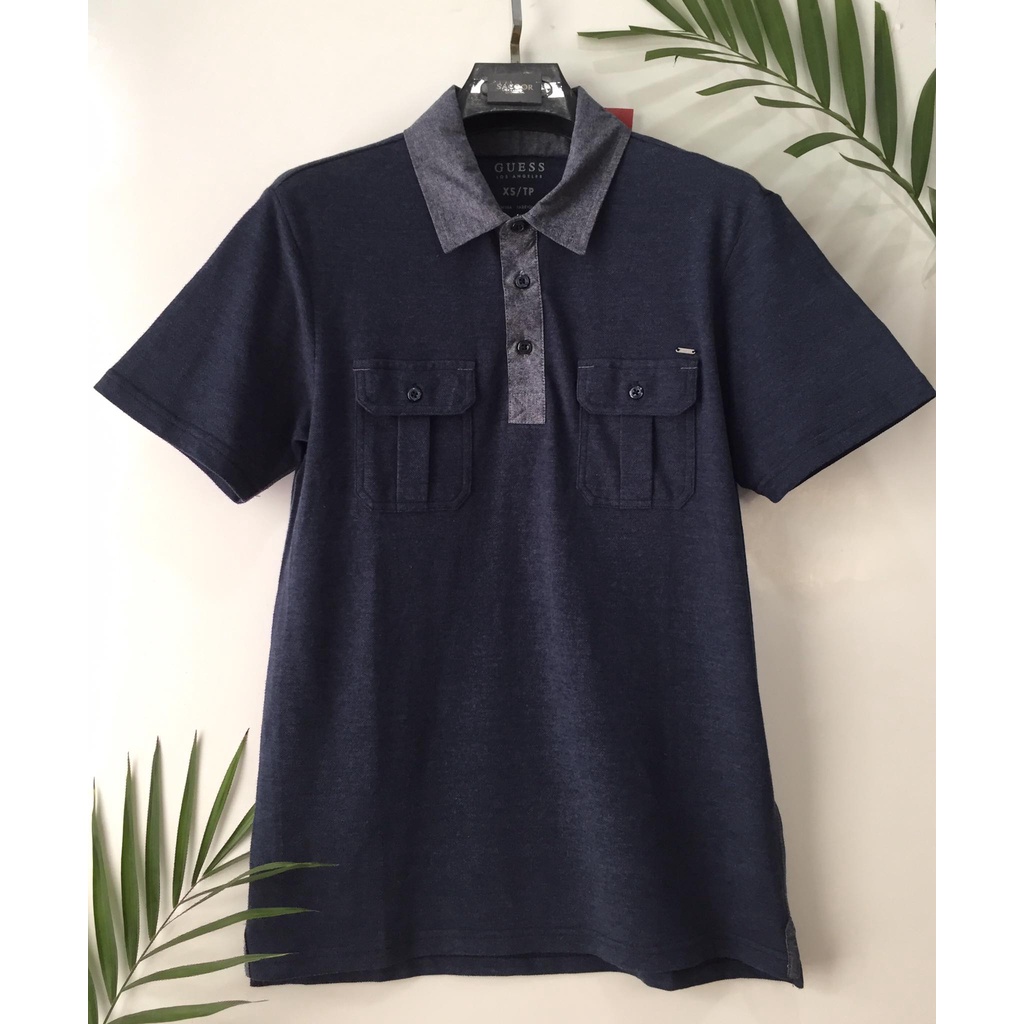 áo thun polo nam Guess chinh hãng xách tay Mỹ