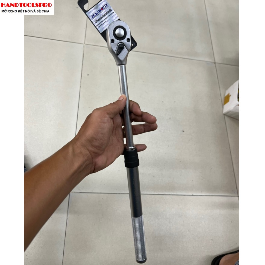 Cần Siết Tự Động 1/2 Cao Cấp Cán Có Tăng dài 18 inch BARKER