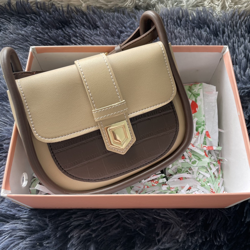 Túi xách nữ đeo chéo Bag.Thanhthu da dày giá rẻ đẹp đi chơi phong cách thời trang hàn quốc dễ thương Dáng tròn 621