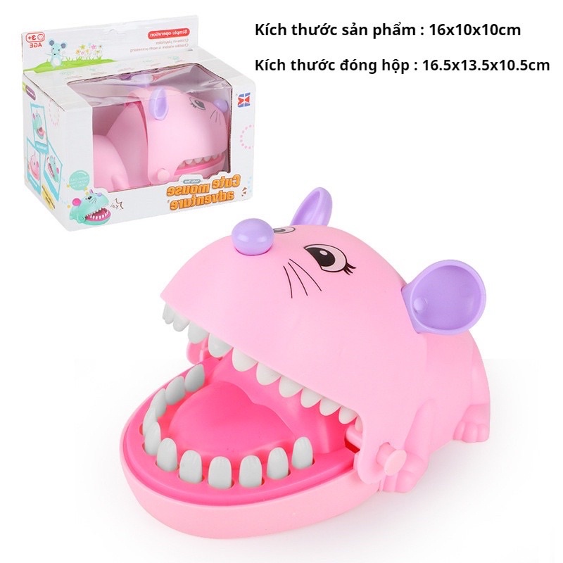 Đồ chơi KHỦNG LONG- CHUỌT cắn tay , ĐỚP TAY vui nhộn, VỚI HÀM RĂNG CHẮC BÉN ĐỀU TĂM TẮP,BẤT NGỜ THÚ VỊ CHỜ ĐỢI BÔ