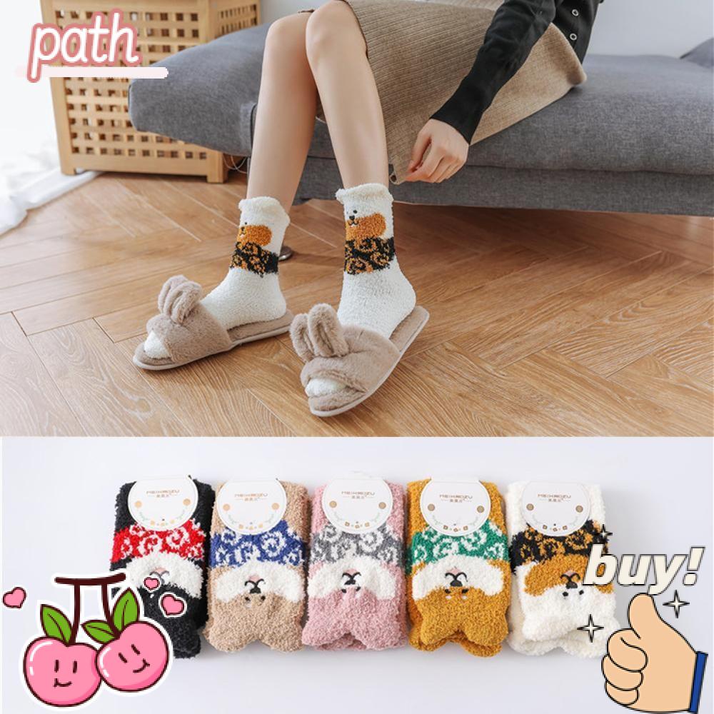 Vớ Ngủ Vải Nhung San Hô Mềm Mại Trang Trí Giáng Sinh