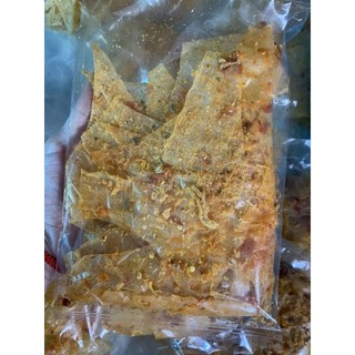 bánh tráng khô gà