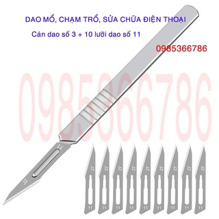 Dao khắc, trạm chổ các vật liệu gỗ, cắt giấy và vật liệu mềm.