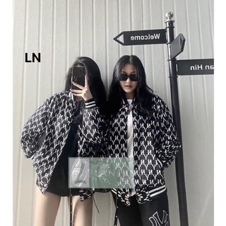 áo bomber cá tính in toàn thân ny