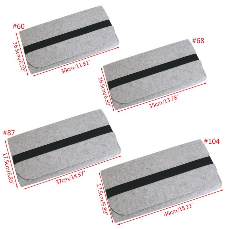 Túi đựng bàn phím cơ Mini TKL Fullsize 60 65 68 87 104 108 - bảo vệ bàn phím chống sốc va đập