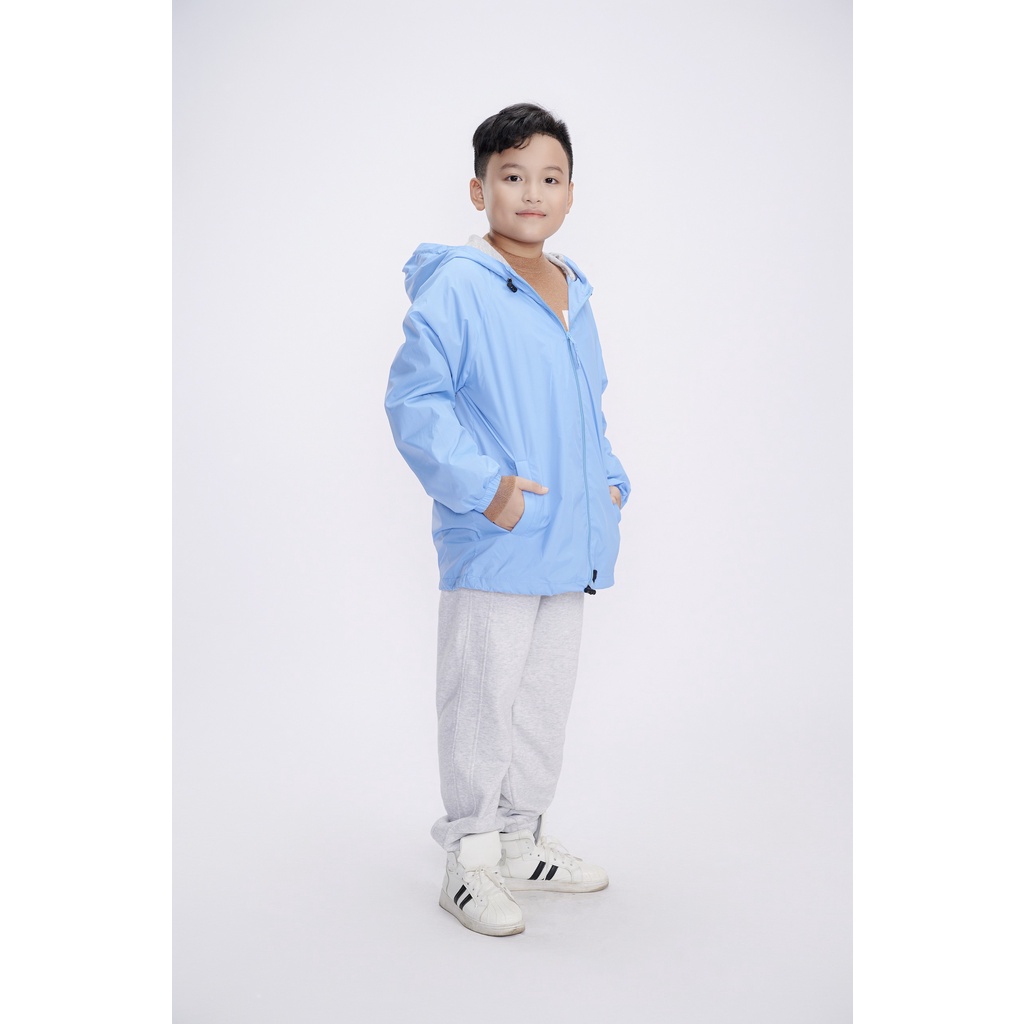 Áo gió trơn bé trai bé gái thương hiệu Litibaby - Made in VietNam