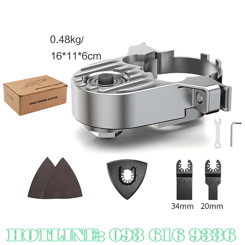 Bộ Chuyển Đổi Máy Cắt Cầm Tay Thành Máy Cắt Rung Đa Năng