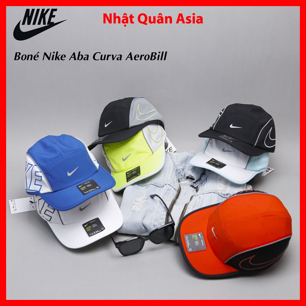 Nón lưỡi trai thể thao Boné Nike Aba Curva AeroBill dù gió viền nón phản quang - Nhật Quân Asia nhatquanasia capman