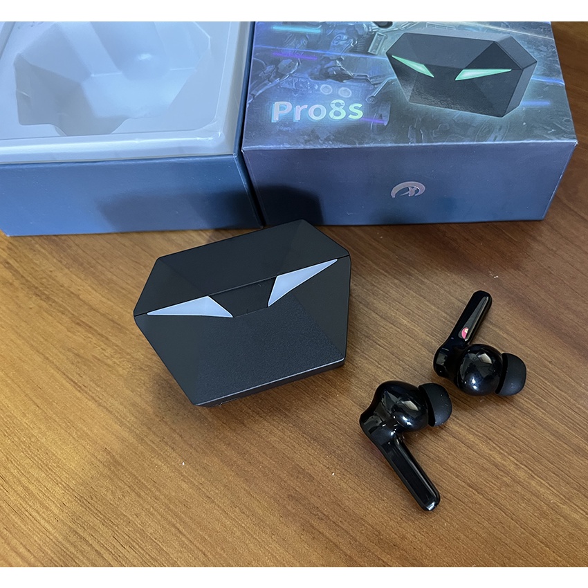 Tai Nghe Bluetooth Gaming Pro 8S Phiên Bản Mới / Tai Nghe Chơi Game Pro 8S TWS Có Mic / Nghe Nhạc Không Dây Chống Ồn