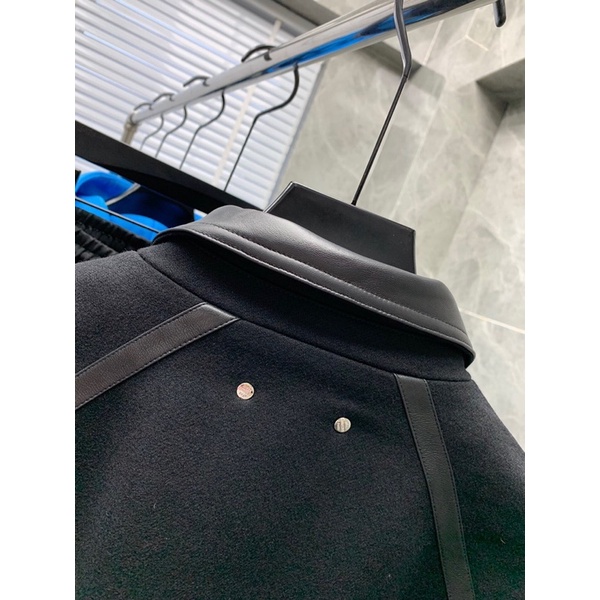 Áo khoác thời trang nam cao cấp phối da thật Berluti 2022