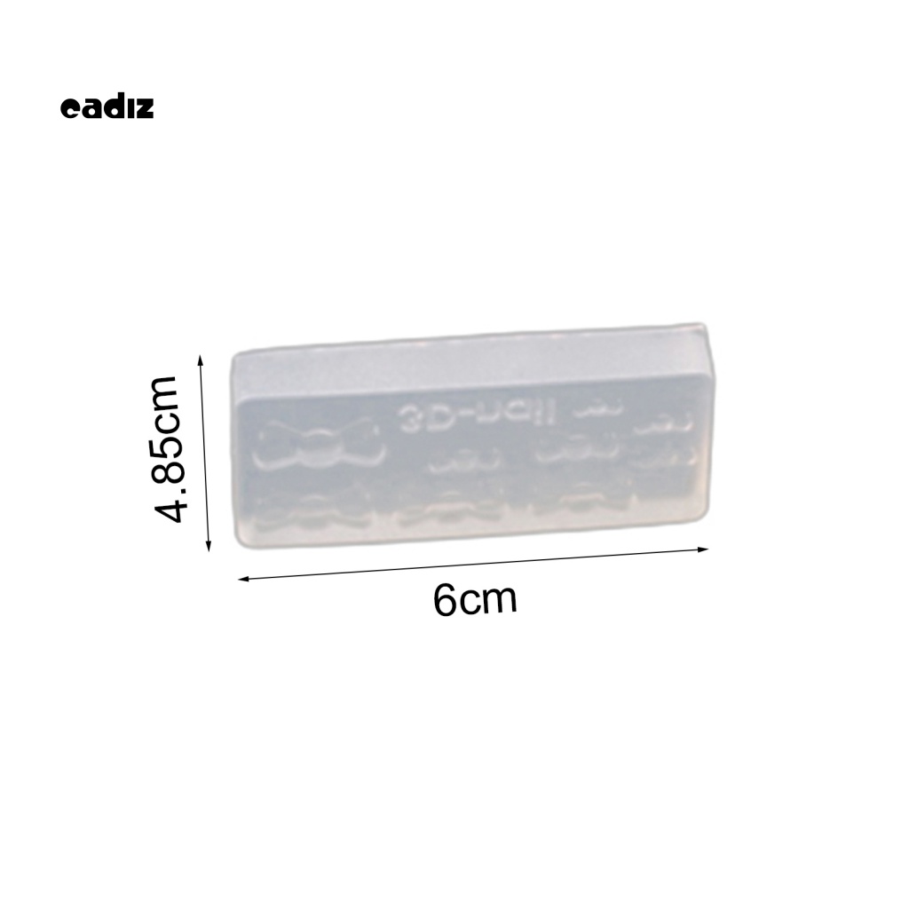 Set 6 Khuôn Điêu Khắc Trang Trí Móng Nghệ Thuật Thời Trang Có Thể Tái Sử Dụng