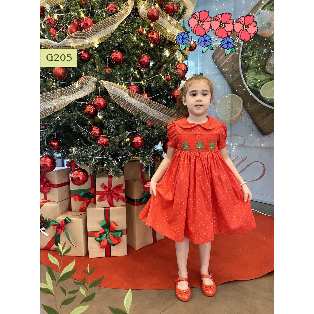 Đầm smock oli river