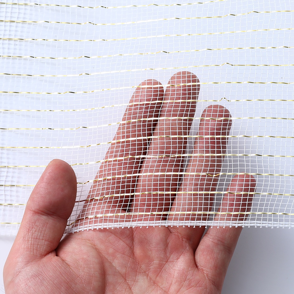 Cuộn Dây Ruy Băng Màu Trắng Vàng 30cm Dài 10 Yards Trang Trí Cây Thông Giáng Sinh Năm Mới 2023