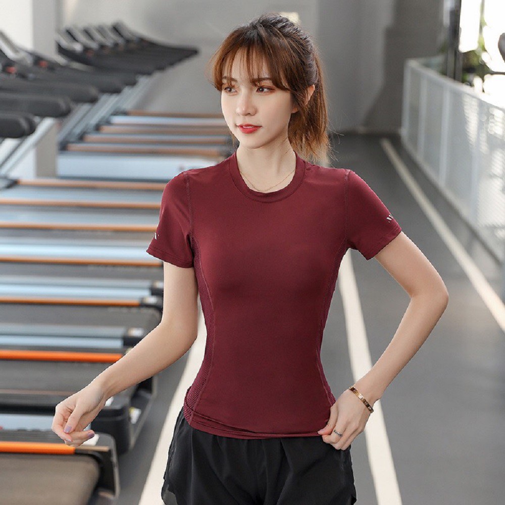 Áo Phông Lead Chất Thun Phối Lưới Lưng