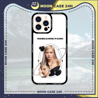 Ốp lưng iphone cạnh vuông Moon Case Rosé Universe 7/7plus/8/8plus/x/xs/11/12/13/14pro/max/plus/promax