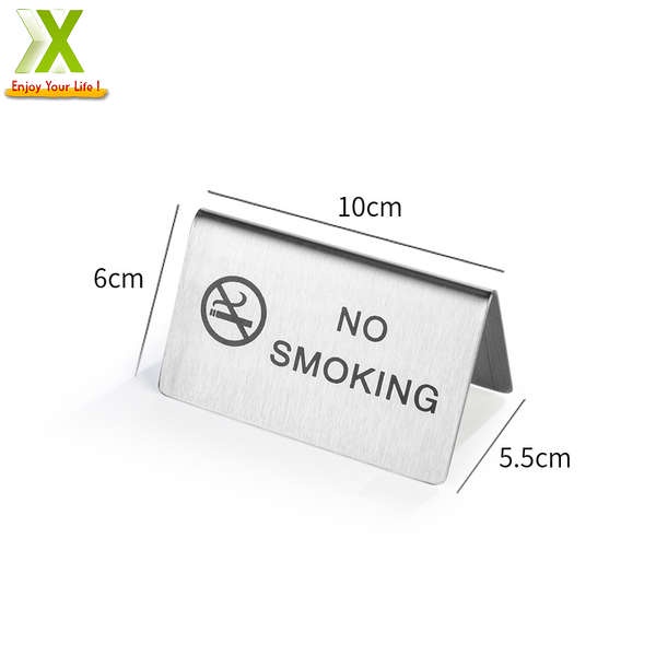 Biển đặt bàn Reserved bằng inox 1304