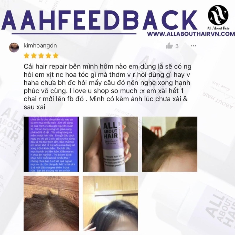 Dầu dưỡng oil kích mọc tóc Oil Treatment