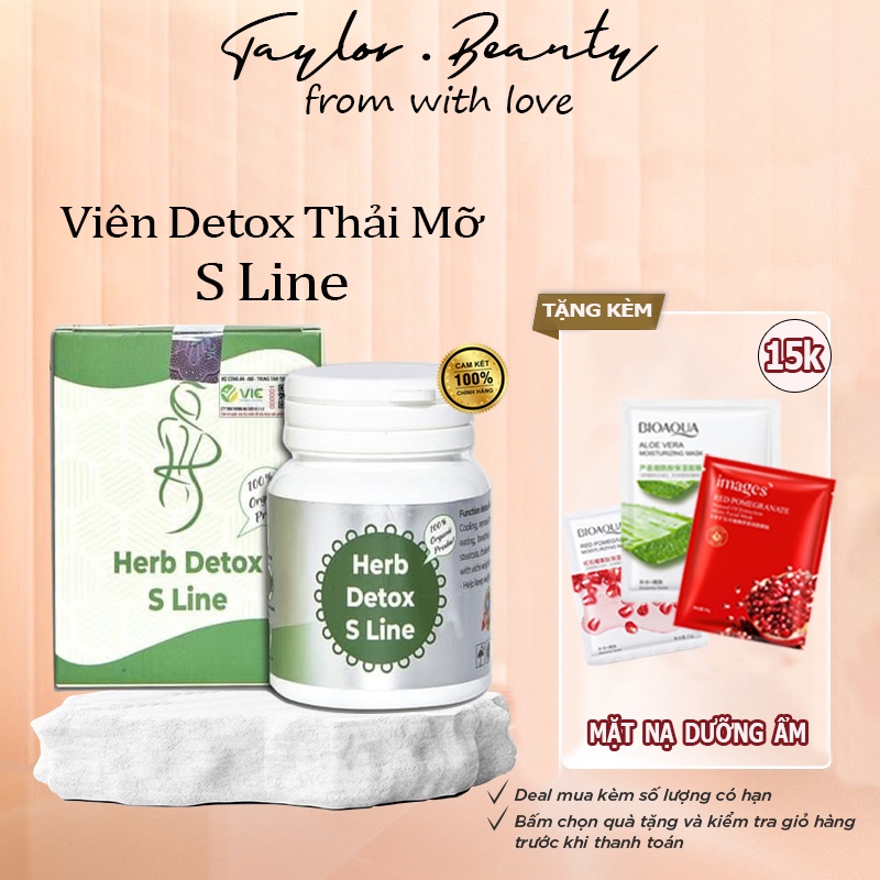 Giảm cân Detox Cell Herd S Line Giảm Mỡ Bụng cấp tốc nhanh hiệu quả Chính Hãng