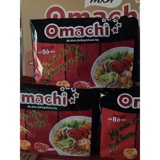 Combo 5 gói mỳ dinh dưỡng omachi khoai tây -gói 80gr